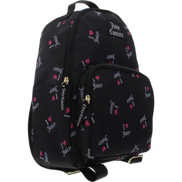 NWT Juicy Couture Sport Yourself Women's Nylon Printed Adjustable Backpack - Picture 1 of 2